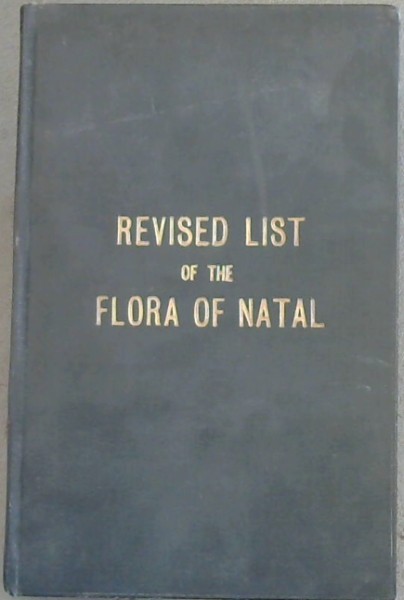Revised List of the Flora of Natal