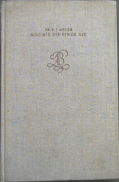 Nog Nie Die Einde Nie