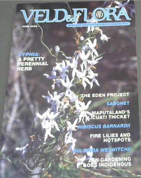 Veld & Flora Volume 89, No. 2. June 2003