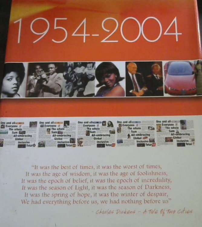 Image for Total South Africa Fifty Years in Total. 1954-2004. Total South Africa Fifty Years in Total. 1954-2004.