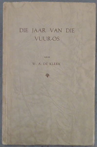 Die Jaar Van Die Vuur-Os