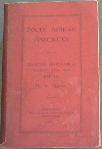 South African Anecdotes