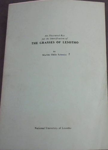 An Illustrated Key for the Identification of The Grasses of Lesotho