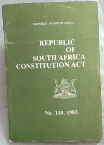 Republic of South Africa Constitution Act, no. 110, 1983