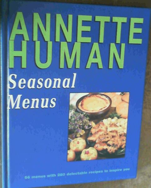 Seasonal Menus