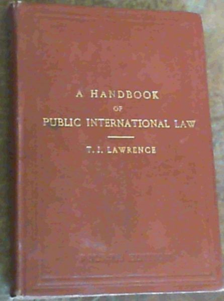 A Handbook of Public International Law