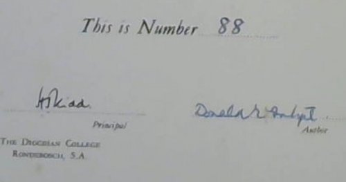 The Diocesan College, Rondebosch South Africa: A Century of Bishops