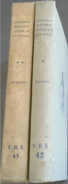 Journal of Residence in Africa 1842 - 1853 (2 Volume set)