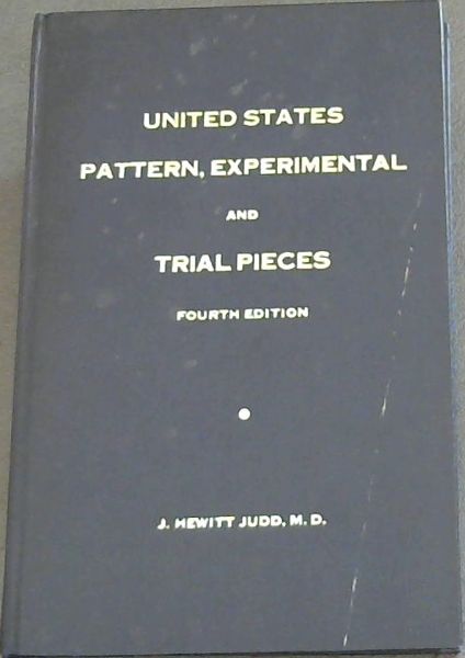United States Pattern, Experimental and Trial Pieces