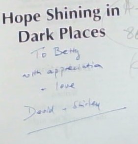 Terror by Night : Hope Shining in Dark Places [Signed by author]