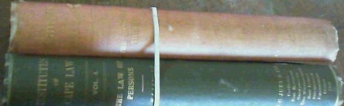 The Institutes of Cape Law : being a compendium of the common law, decided cases, and statute law of the colony of the Cape of Good Hope. Book 1: the law of persons ; Book 2: the law of things.
