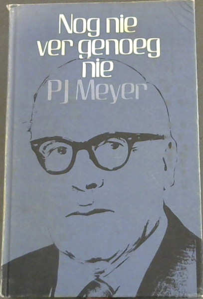 Nog nie ver genoeg nie