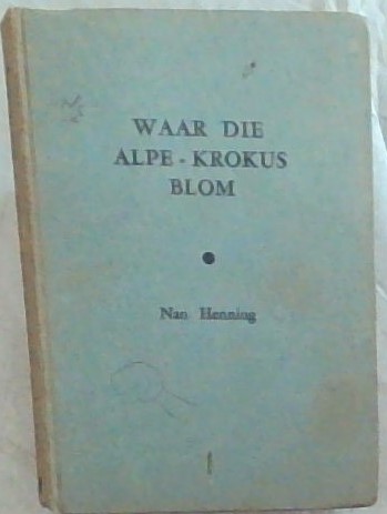 Waar Die Alpe-Krokus Blom