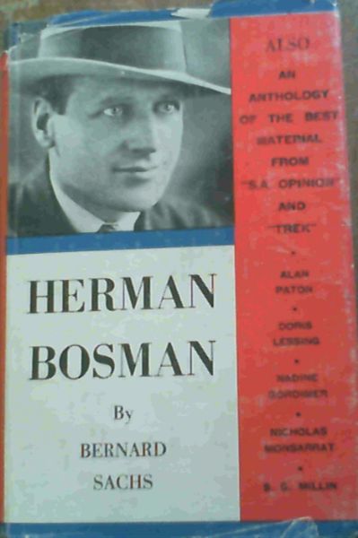Herman Charles Bosman As I Knew Him