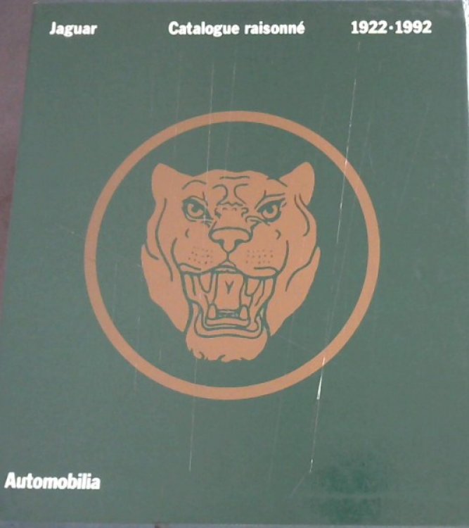 Jaguar Catalogue Raisonne 1922-1992 (Two volumes)