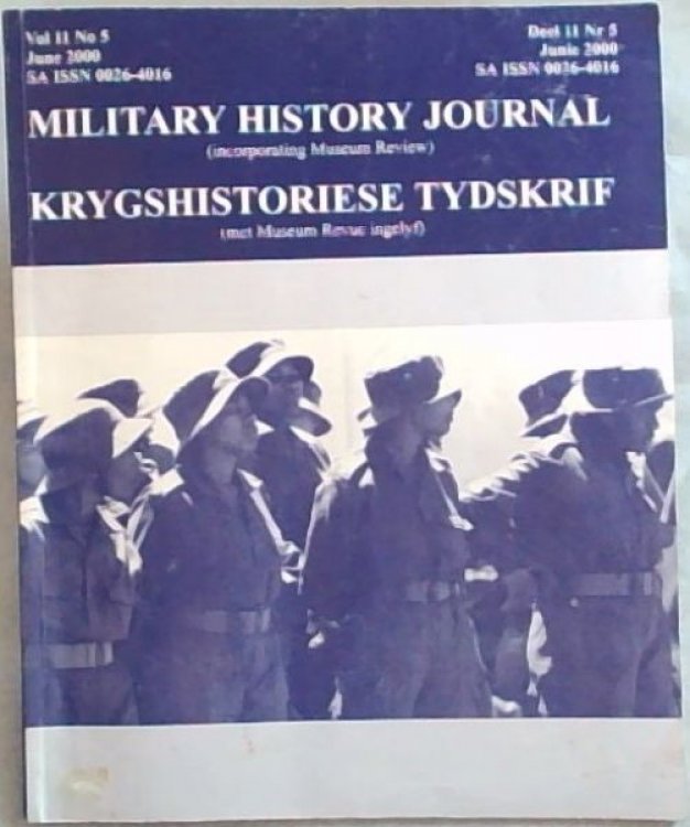 Military History Journal Vol. 11 No. 5. June 2000 (Incorporating Museum Review)