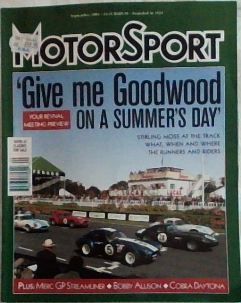MotorSport: September 2004 Goodwood Revival Preview Vol.LXXX No.9