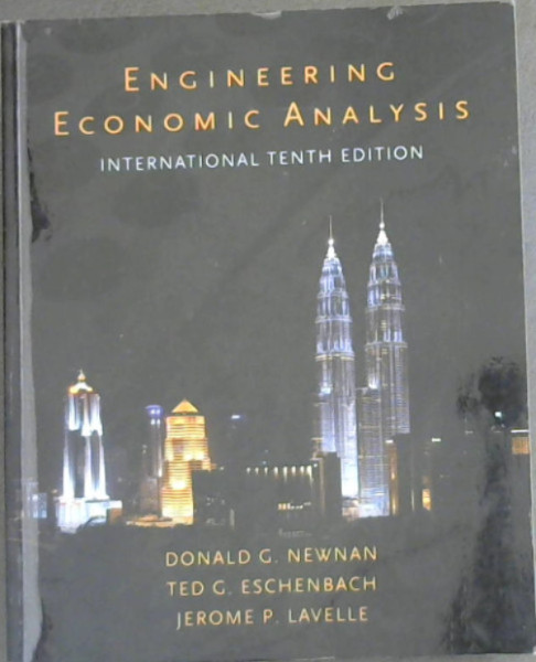 Image for Engineering Economic Analysis - International 10th Edition Engineering Economic Analysis - International 10th Edition