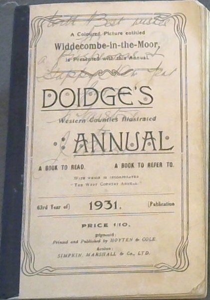 Doidge's Annual, 1931