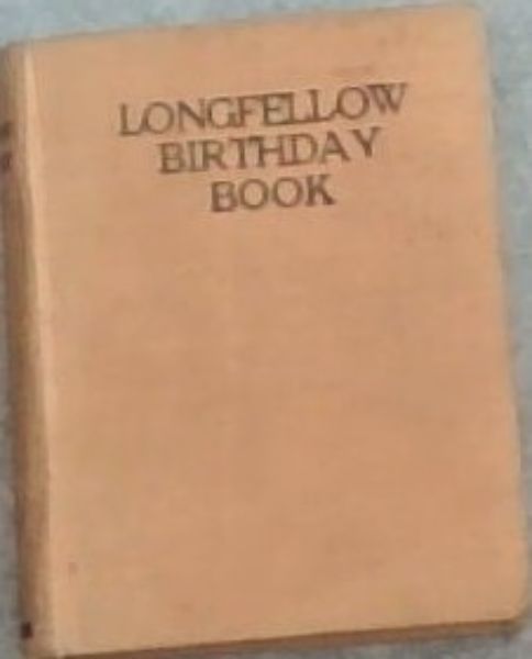 The Longfellow Birthday Book
