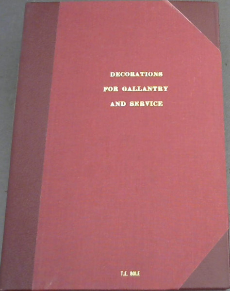 Decorations for Gallantry and Service