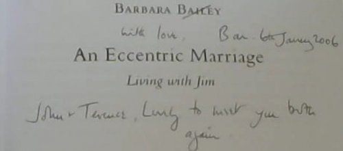 An Eccentric Marriage: Living with Jim