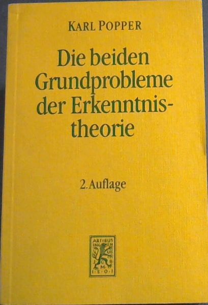 Die Beiden Grundprobleme der Erkenntnistheorie