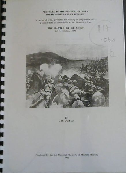 The Battle Of Modder River 28 November 1899