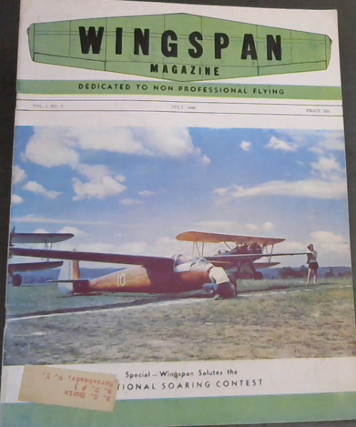 Wingspan Magazine Vol. 1 No. 5 July 1959