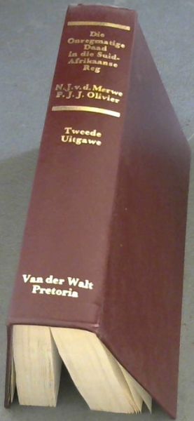 Die Onregmatige daad in die Suid-Afrikaanse Reg