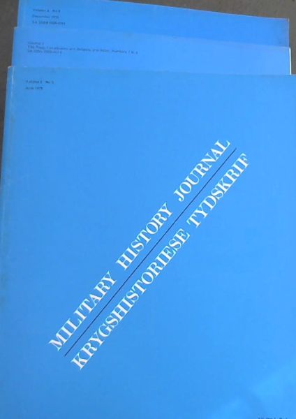 Image for Military History Journal / Kryghistoriese Tydskrif. Vol. 2 No. 5 & 6. + index . June & December 1973 Military History Journal / Kryghistoriese Tydskrif. Vol. 2 No. 5 & 6. + index . June & December 1973
