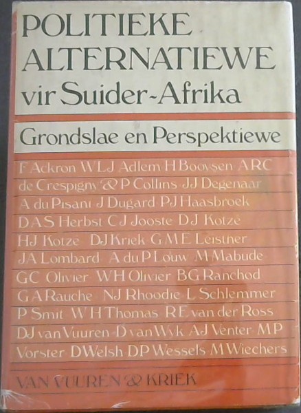 Politieke Alternatiewe vir Suider-Afrika