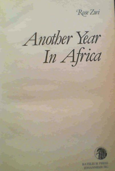 Another year in Africa