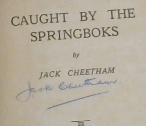 Caught by the Springboks
