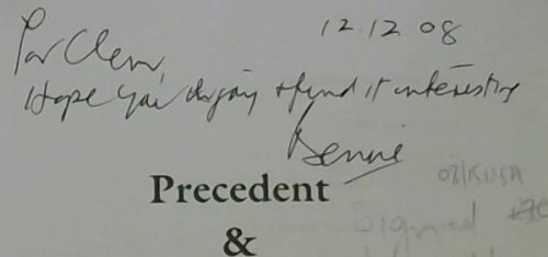 Precedent and Possibility: The (Ab)use of Law in South Africa