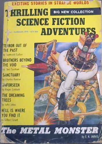 Thrilling Science Fiction Adventures No. 16 Summer 1970