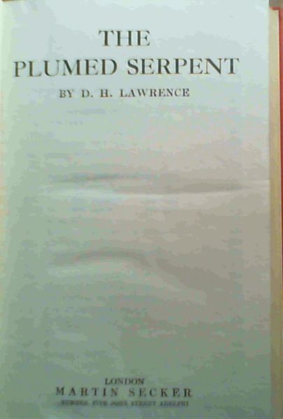 The Plumed Serpent