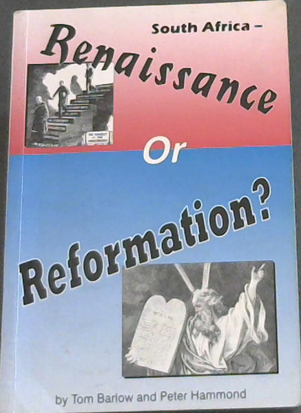 Image for South Africa: Renaissance or Reformation South Africa: Renaissance or Reformation