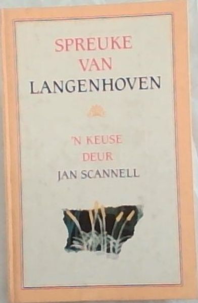 Spreuke Van Langenhoven