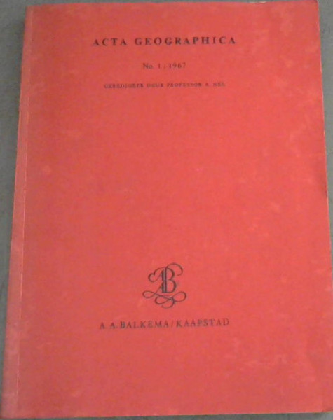Acta Geographica No 1 / 1967