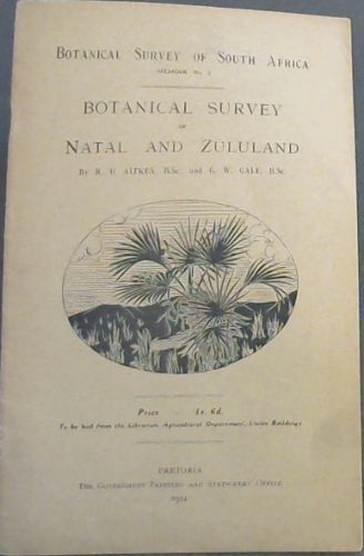 Botanical Survey of South Africa, Memoir No. 7 : The Native Timber Trees of the Springbok Flats