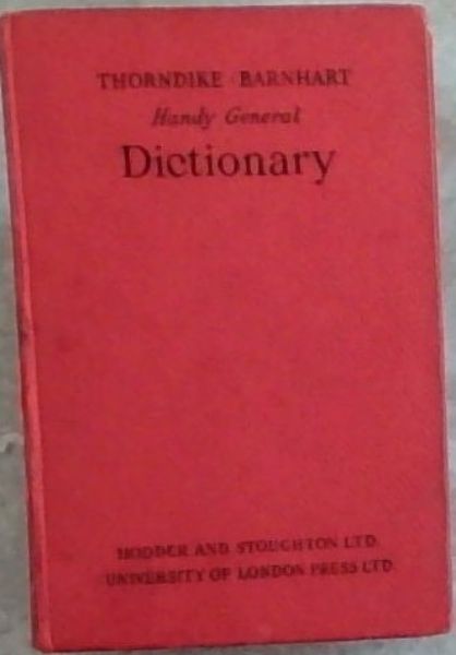 Thorndike - Barnhart Handy Pocket Dictionary