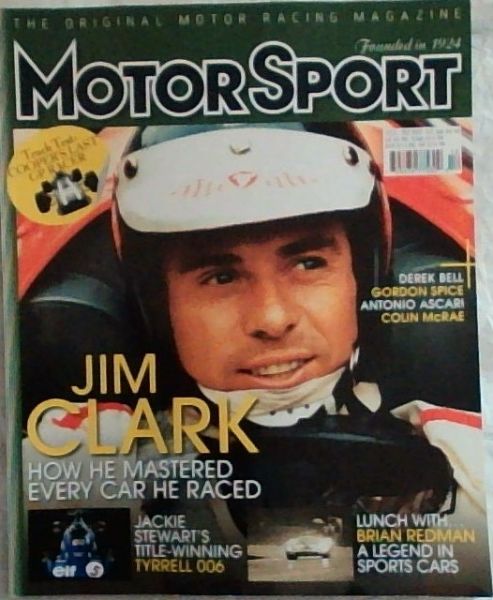 MotorSport: Jim Clark, Tyrrell 006 Profile, Brian Redman, Cooper-Maserati Test Vol.LXXXII December 2006