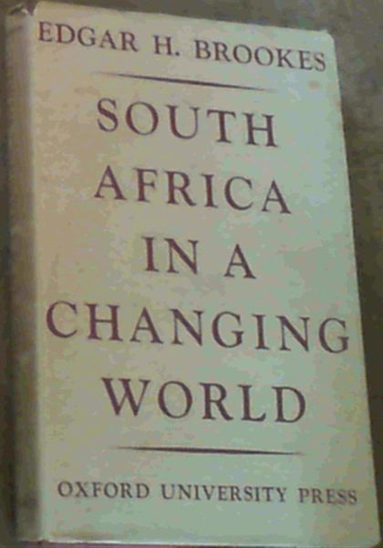 South Africa in a Changing World