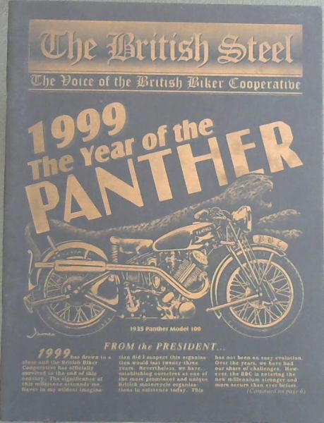 British Biker Cooperative 1999 Calendar Events