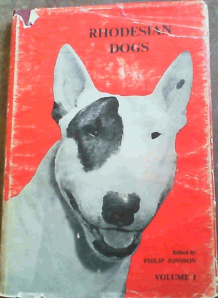 Image for Rhodesian Dogs Volume 1 Rhodesian Dogs Volume 1
