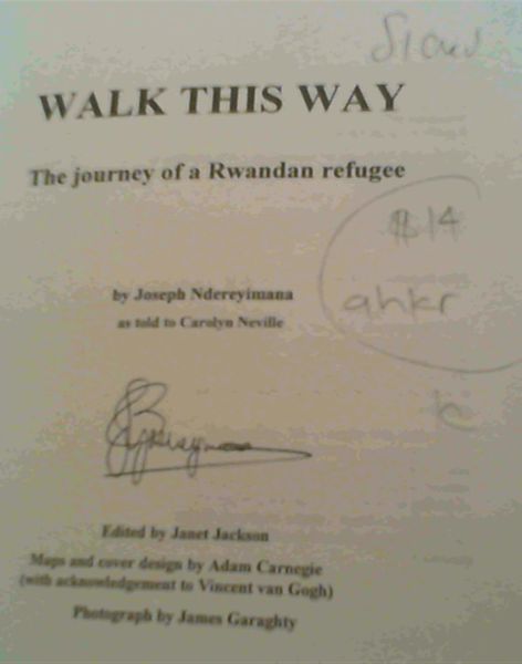 Walk this way: The journey of a Rwandan refugee