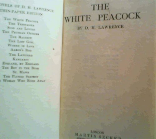 The White Peacock