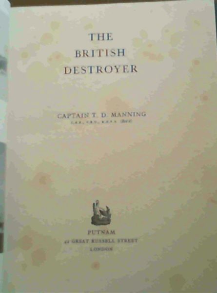 Image for The British Destroyer The British Destroyer