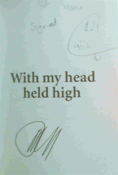 With My Head Held High : Mike Greeff's Story